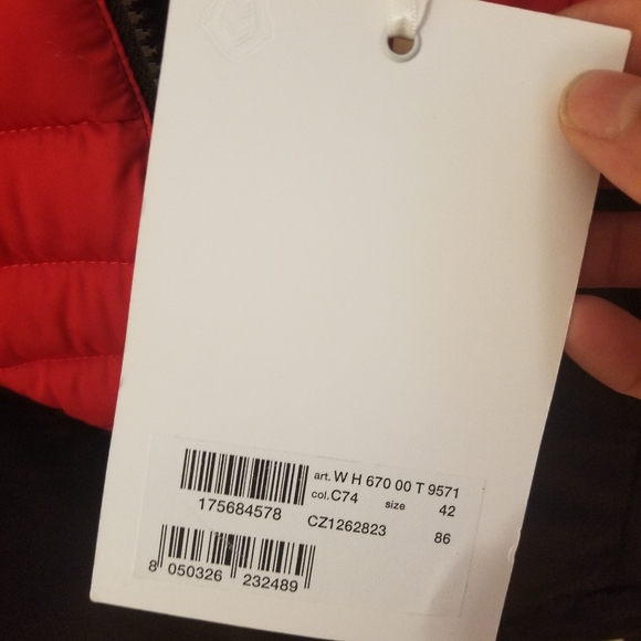 Love Moschino Heart Print Padded Puffer Jacket - Picture 5 of 6